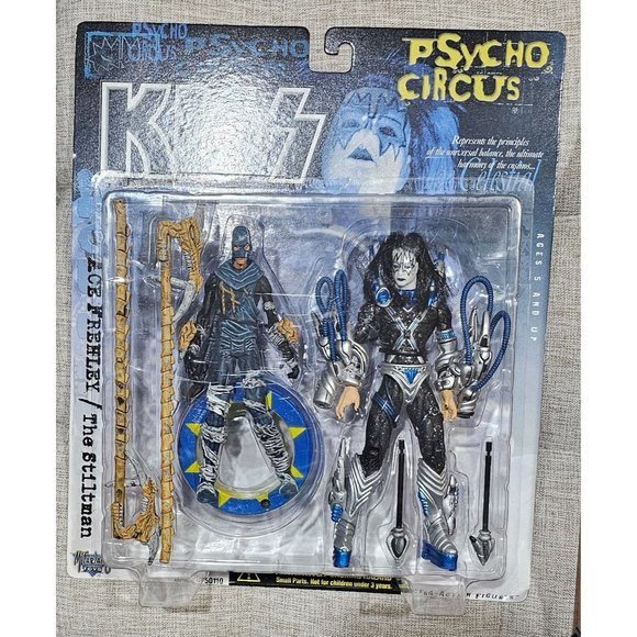 McFarlane KISS Psycho Circus Action Figure‎ 2 Pack: Ace Feeley / The Stiltman - Picture 2 of 3